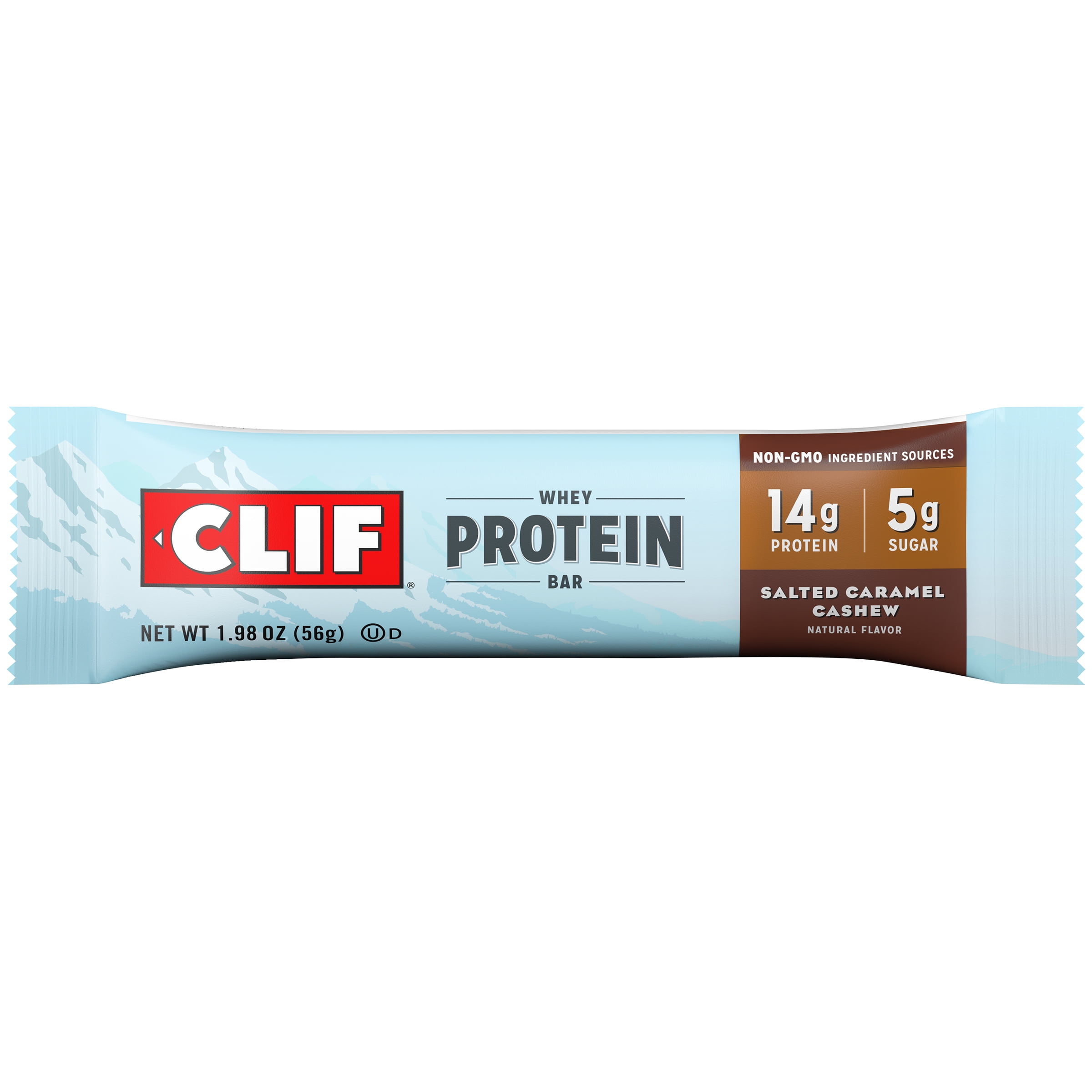 CLIF Bar® Whey Protein Salted Caramel Cashew Protein Bar 1.98 oz