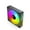 Color:Black shape:Positive, variant on ARGB LED 120mm 5V 3Pin PC Fan with Infinitys Mirror Effect, Quiet High Airflows for CPU Coolers and Case