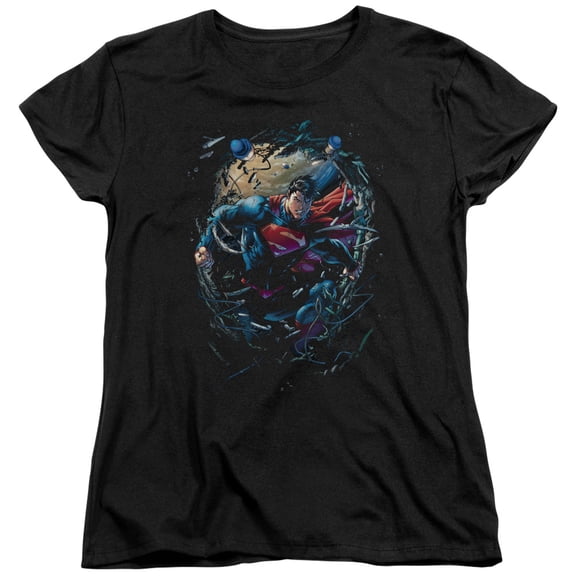 Superman - Breaking Space - Women's Short Sleeve Shirt - XX-Large