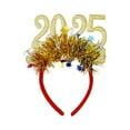 thumbnail image 2 of PRETXORVE Christmas Decorations, Christmas Tree Decorations, 2025 Christmas Digital Decoration Headband, Festive Year'S Eve, Cute Sequin Accessories for Party Celebration, 2 of 6