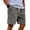 Dark Gray, variant on Dwelliawo Corduroy Shorts for Men Casual 9 Inch Inseam Shorts Lightweight Elastic Waist Drawstring Summer Beach Pants Army Green 2xL