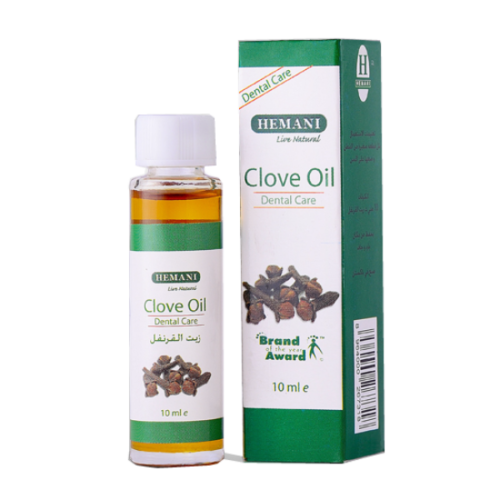 Hemani Clove Oil Dental Care Toothache And Many Benefits 10ml. USA