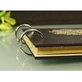 thumbnail image 4 of Personalised Guest Book Rustic Wood Wooden Wedding Engraved Bride & Groom Advice Book, 4 of 5