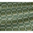 thumbnail image 5 of oneOone Viscose Jersey Fabric Geometric Flame Stitch Print Sewing Fabric BTY 60 Inch Wide, 5 of 5