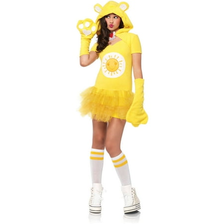 Leg Avenue Care Bears Junior Funshine Bear Teen Halloween Costume