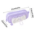 thumbnail image 3 of Series Drawstring Pencil Large Capacity Soft Fabric Pocket Design for School Supplies Stationery Organizer, 3 of 4