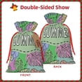 thumbnail image 2 of Honeii Summer Print Small Burlap Bags,Christmas Drawstring Treat Bags Gift Bags Reusable Candy Goodie Wrapping Bags for Holiday Party Favors Supplies -Small, 2 of 9