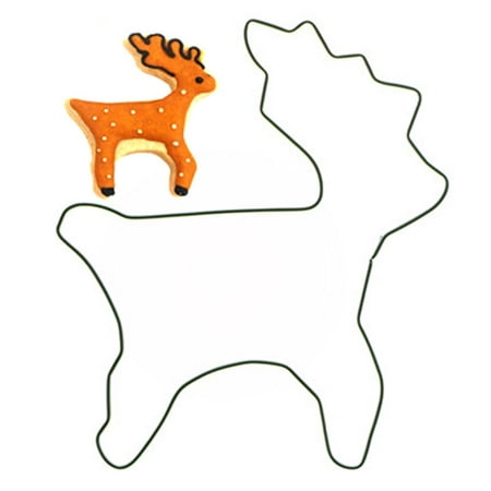 Christmas Elk Cookie Cutter Stainless Steel Biscuit Pastry Mold Cake Baking