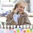 thumbnail image 6 of 10Pcs Dust Plug Charm Type C Anti Dust Plugs 1.4 inch Long Mobile Dustproof Plugs with Bear Pendants USB C Port for Most Type C Phone, 6 of 6