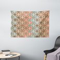 thumbnail image 1 of Abstract Tapestry, Vector Seamless Islamic Pattern with Ethnic Motifs Decorations for Home Print, Wall Hanging for Bedroom Living Room Dorm Decor, 60W X 40L Inches, Brown and Beige, by Ambesonne, 1 of 2