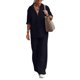 thumbnail image 1 of Conjunto Dos Piezas Casual para Mujer – Camisa Manga Larga Solapa y Pantalones Largos Pierna Ancha, Ideales como Ropa Calle Holgada, 1 of 4