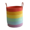 thumbnail image 4 of Flynix Boho Storage Basket with Easy Carry Handles Toys Clothes Organizer Dirty Clothes 6 Colors, 4 of 10