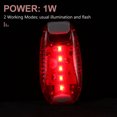 thumbnail image 4 of IFANLANDOR 2Ud LED Impermeable Para Correr Con Clip Uso Exterior, 4 of 6
