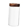 thumbnail image 4 of Coffee Bean Container Clear Glass Jar with Airtight Seal for Espresso Beans Flour Sugar Kitchen Cafe Shop, 4 of 9