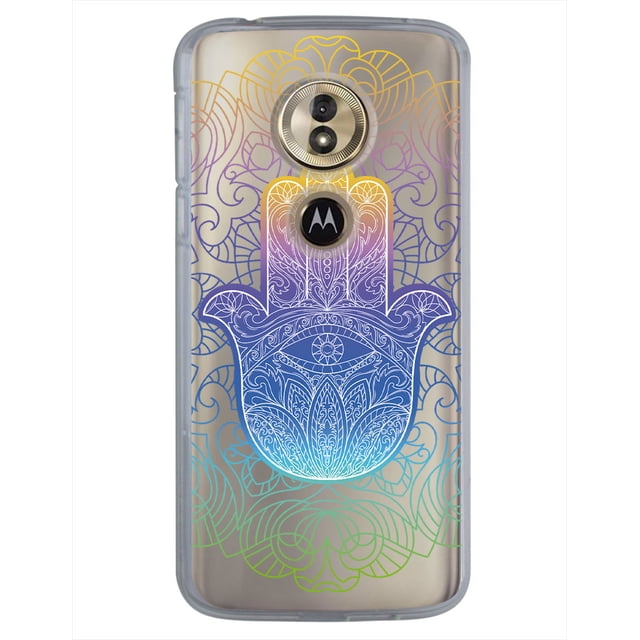 Funda para Motorola Moto G6 Play InstaCase Mano de Fatima Degradado Antigolpes