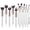 14 pcs -Style-A, variant on 25 Pcs Makeup Brushes Set for Eye and Face, Soft Makeup Brush and Eyeshadow Brush