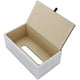 thumbnail image 4 of Caja de pañuelos para cosméticos, caja de pañuelos de cuero blanco, 4 of 8