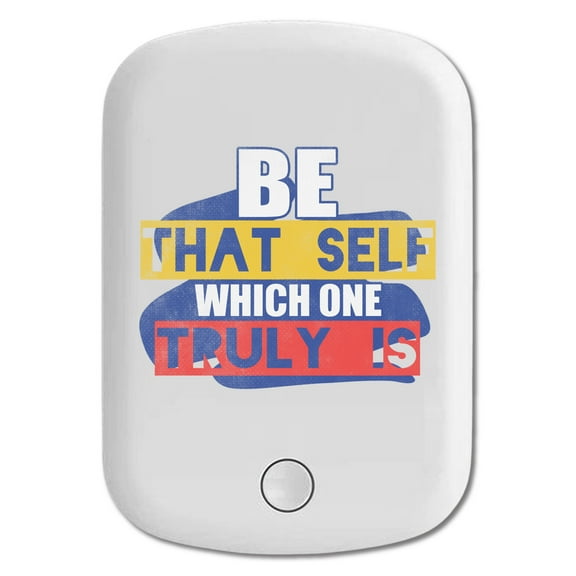 DistinctInk Magnetic Battery Pack, 5000 mAh Wireless Portable Charger with USB-C Cable, Compatible with MagSafe iPhone 14 / 13 / 12 Series - Be Self That Truly Is