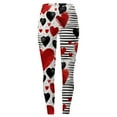 thumbnail image 5 of Afdoent Women's Leggings Ladies Valentine Day Heart Printed Tights Lifting Fitness Exercise Leggings Yoga Pants Fashion, 5 of 5