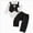 A186-Black, variant on Infant Newborn Baby Boys Formal Vest Suit Babys First Birthday Gentlemans Bow Tie Overalls Suit 3 6 9 12 18 Months Infant Baby Piano Performance Outfit Set for 3-6 Months,Blue
