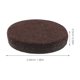 thumbnail image 4 of 24 almohadillas antideslizantes para muebles de madera, autoadhesivas, de fieltro, redondas, antiarañazos, color marrón, 4 of 7
