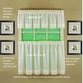 thumbnail image 4 of Today's Curtain, Ribbon Eyelet Tier 36", Ecru, 60" W x 36" L, 4 of 15