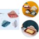 thumbnail image 5 of Jabonera de plástico de doble capa de 4 piezas, extraíble para una fácil limpieza, jabonera montada en la pared, jabonera para baño, ducha, cocina, forma de nube Xemadio ZYY-1163, 5 of 5