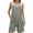 Gray, variant on ZZwxWA Sleeveless Jumpsuit for Women Workout Yoga Slim Sexy Onesie Bodycon Stretchy Jumpsuits Square Neck Womens Jumpsuits Solid Rompers Bodysuit Bib Great Trucking