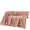 Pink, variant on AUQ Weighted Blanket,Bubble Effect Faux Fur Throw Blanket for a 3D Look,Breathable and Comfortable Faux Fur Blanket,Gray,27.5"×39.3"
