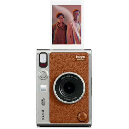 Fujifilm - INSTAX MINI Evo Instant Film Camera - Brown