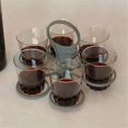 thumbnail image 1 of 2pcs Foldable Rotating Portable Glass Coffee Cup Plastic Portable Cup Holder 6 Sticks Cup Lifter., 1 of 5
