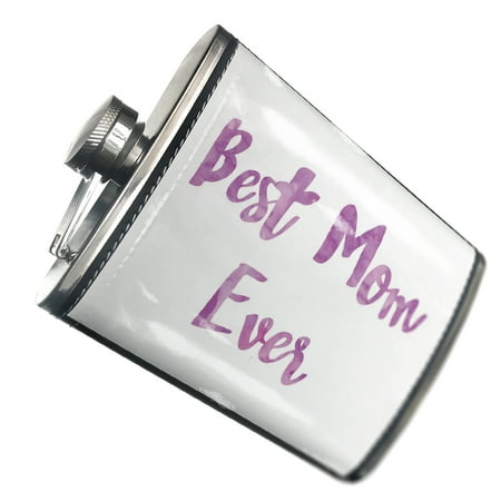 

NEONBLOND Flask Best Mom Ever Mother s Day Purple Watercolor