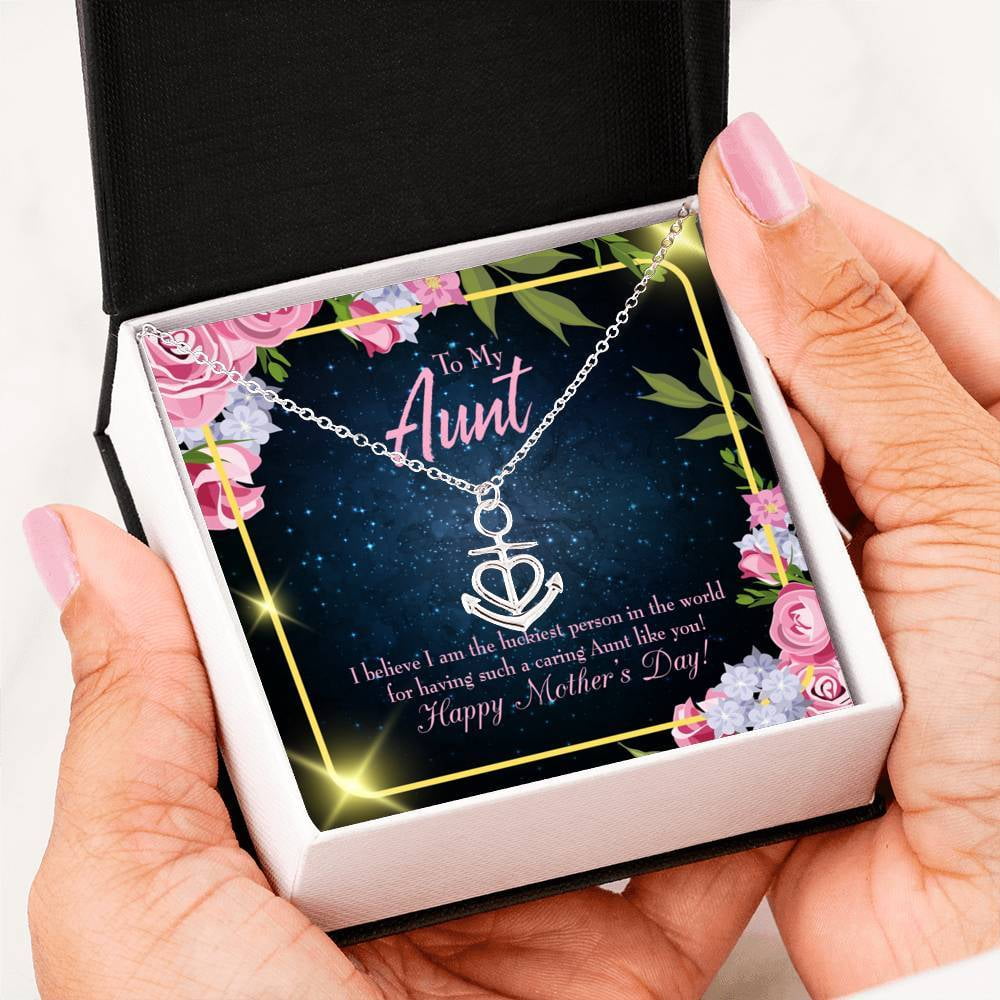 Express Your Love Gifts Luckiest Aunt, Aunt Gift, Aunt Jewelry