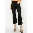 thumbnail image 3 of Risen Jeans - High-Rise Ankle Flare Jeans in Sleek Black (26 1/2" Inseam) - RDP5767, 3 of 10