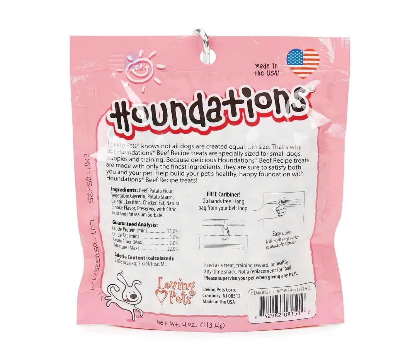 Heart Shaped Small Dog Puppy Training Treats Beef Chicken Salmon Lamb or Duck (Full Set - All 5 Flavors)