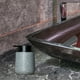 thumbnail image 1 of Dispensador de jabón, botella con bomba rellenable, dispensador manual de líquido, accesorio para encimera de baño, material PP, apto para cocina, bañ Gris oscuro, 1 of 8