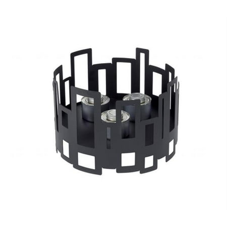 

Rosseto Serving Solutions SM111 Round Warmer- Black Powder Coated Steel