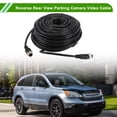 thumbnail image 2 of Cable de video de cámara de estacionamiento trasera M12 de 20m/65.62ft Negro 1 Pcs de Unique Bargains, 2 of 7