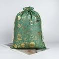 thumbnail image 4 of RBCKVXZ Christmas Gift Bag Sacks for Presents 8x12 Inch, Green Christmas Tree Snowman Deer Stocking Storage Sack Present Xmas Gift Bags Party Favors Bags, 4 of 7