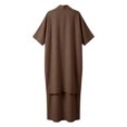 thumbnail image 5 of TaTaai Women's 3-Piece Linen Blend Set with Cardigan, Camisole Top, and Midi Skirt for Casual Layered Look Gift, 5 of 9