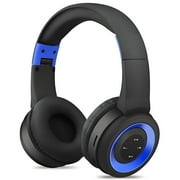 Noise Cancelling Headphones, Wireless Bluetooth Headphones with Microphone, Folding Rechargeable Over Ear Headset for TV, Computer, Mac, Laptop, Phone, Suit Travel Home Office, TR905