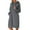 GY2, variant on Knee Length Lined Solid Dresses For Women 2025 String Hoodie Pullover Dress With Pockets Long Sleeve Drop Shoulder Loose Hoodie Midi Dress (GY1,M)