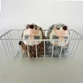 thumbnail image 4 of Cute Hedgehog Plush Keychain Mobile Phone Pendant Keyring Hedgehog Pompon Ring Pendant Plush Toy Pi, 4 of 5