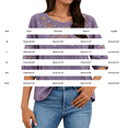 thumbnail image 4 of Red Shirts for Womens 3/4 Sleeve Fall Slim Fit Basic Shirt Layer for Office, 4 of 6
