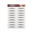 thumbnail image 1 of Unique Bargains Simulation Eyebrow Tattoo for Women 1 Pc Thicks,Black, 1 of 5