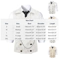 thumbnail image 2 of Mens Suit Suede Double Breasted Vest Classic Groomsmen Wedding Waistcoat Leather Big Lapel Double Breasted Waistcoat, 2 of 7