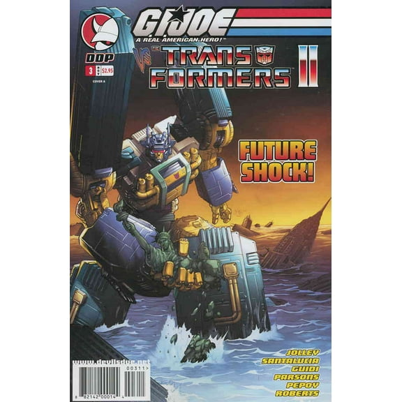 G.I. Joe vs. The Transformers (Vol. 2) #3A VF ; Devil's Due Comic Book