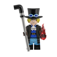 thumbnail image 3 of 8 Pieces One Piece Puzzle Building Block Toy, 4.5cm, Compatible With Other Building Blocks, Boy Gift-QIUPING, 3 of 3