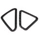 thumbnail image 4 of 2Pcs Dashboard Air Vent Outlet Cover Trim Carbon Fiber Sticker Fit for X5 X6 F15 F16 14‑17 RHD, 4 of 5