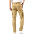 thumbnail image 6 of Lopecy-Sta Mens Cargo Jogger Pants Slim Fit Stretch Zipper Pockets Athletic Straight Type Fitness Pants Cargo Pants for Men, 6 of 6